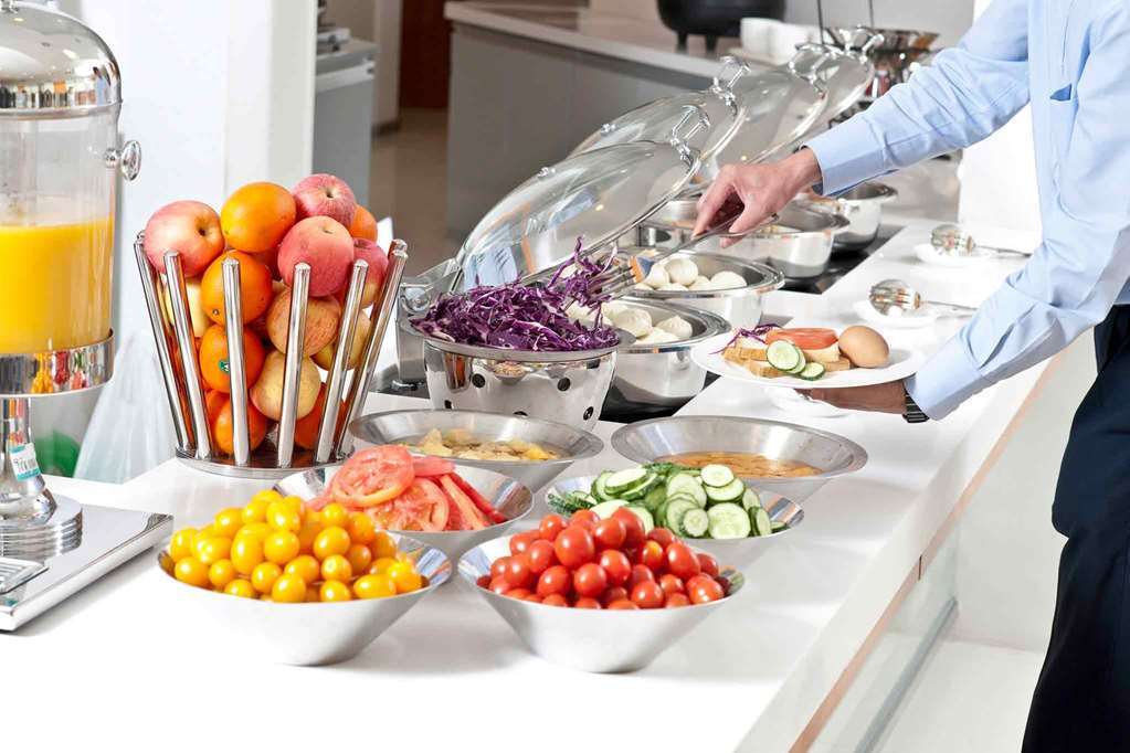 Ibis Anyang Jiefang Ave Otel Restoran fotoğraf